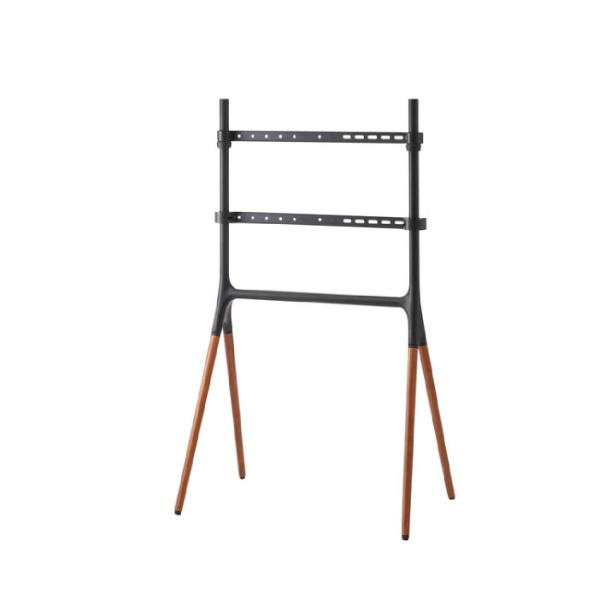 テレビスタンド ブラック W82 D53 H138 組立式 TMZTS-21TMZBK OO-043...