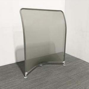 自立式　パーテーション　W900×H1600 グレー　中古 中古W900 パーテーション ホワイト