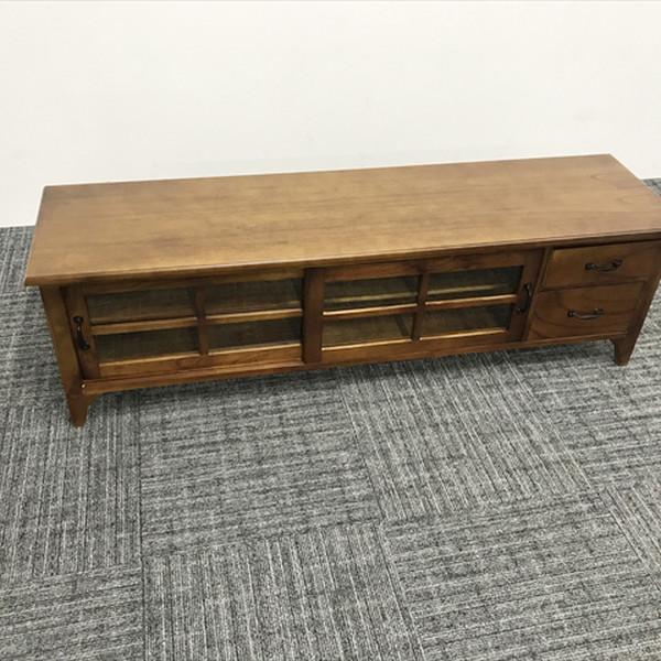 エグゼクティブサイドボード 要組立 ティンバー ローボード ワイド 東谷 中古 XS-870257B