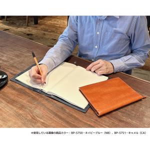 ビジネスシーンに最適! ベルポスト ノートカバ...の詳細画像4