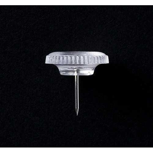 プラ画びょう　クリア80本入　B509J　ジョインテックス