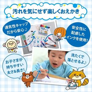 メール便送料無料 洗たくでおとせるサインペン ...の詳細画像5