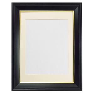 無反射V入山肖像額 寸六八〇 ブラック VSIYNS6-H 万丈