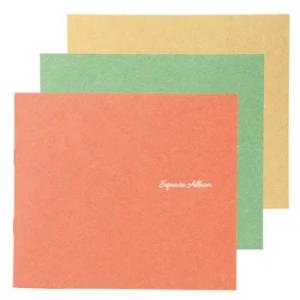 アルバム カバーポケットアルバム ましかくサイズ 127×127mm 20枚収納