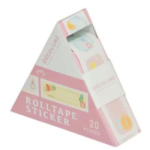 アルバム デコルーレ ロールテープステッカー シール  ベビー  RTPS-101-2 ナカバヤシ