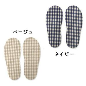 メール便対応 インソール チェック柄 stam...の詳細画像1