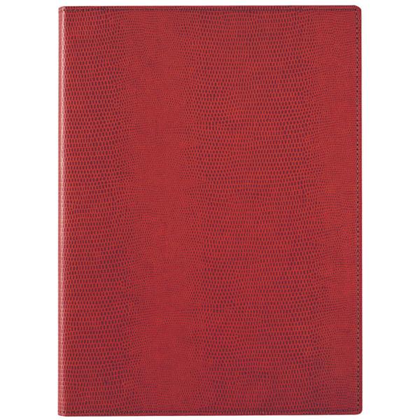 zeitVektorレポートパッド（A4）クロスペーパー製レッドZVP283Rレイメイ藤井小学校低学...