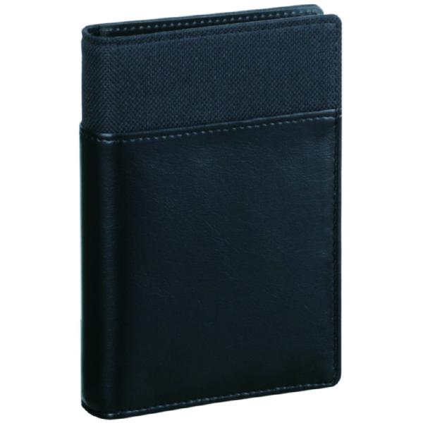 リフィルファイル ポケットサイズ 15mm 背面ポケット付 ブラック WPF801B 4902562...