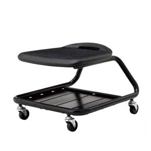 ノーリツイス 低作業用椅子 丸椅子 回転脚 キャスター脚 ブロー成型