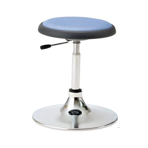 患者用椅子 メッキ円盤脚 ガス上下調節 ノーリツイス TD-28B-Z