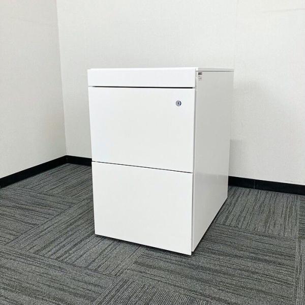 イトーキ インステートシリーズ 3段ワゴン JM-046MPC-W9 W400×D590×H645 ...