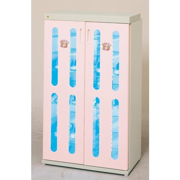 クリーンボックス スリムエイトワイド 16足用 DM-SLTW ピンク(15分消灯タイマー内蔵型)ス...