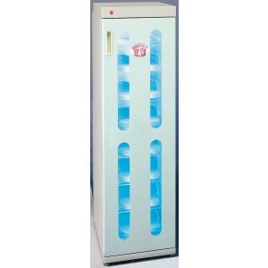 殺菌灯付スリッパロッカー 15足用 DM-FT *15分消灯タイマー内蔵型