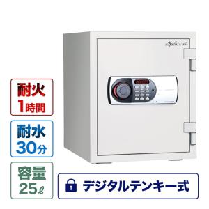 エーコー（EIKO） 家庭用 小型 耐火金庫 テンキー式 プッシュ式 A4収納