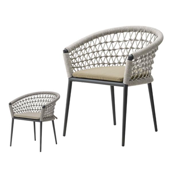 アダル ADAL ミューズ ダイニングチェア ガーデンチェア ラウンジチェア アウトドア 屋外 幅6...