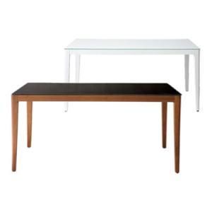 WiTH(ウィズ) ダイニングテーブル ガラステーブル 幅1350×奥行800×高さ720mm シン...