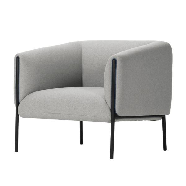 Work Plus MELTONE 1P SOFA 1人用ソファ ラウンジソファ 幅870×奥行72...