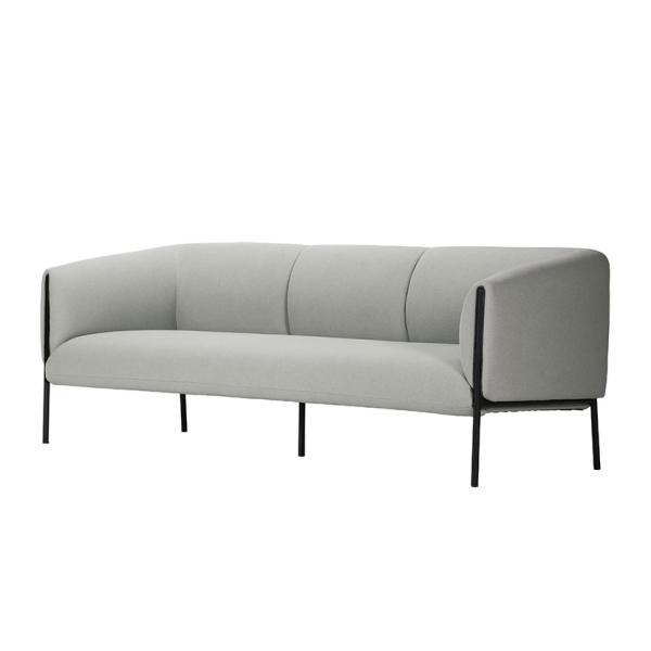 Work Plus MELTONE 3P SOFA 3人用ソファ ラウンジソファ 幅2160×奥行7...