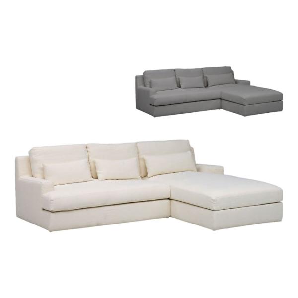 HALO PANAMA CHAISE LOUNGE SOFA(RHF) ラウンジソファ 幅2300×...