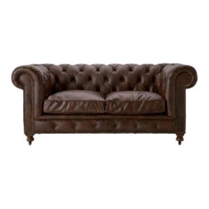 HALO KENSINGTON 2P SOFA BIKER TAN 2人用 ソファ 幅1800×奥行...