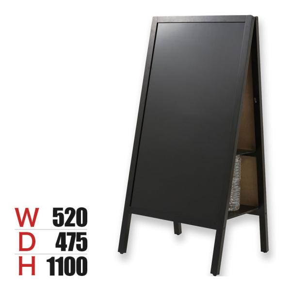 Asmix アスカ 転倒防止 スタンドボード ポスタースタンド 両面 Lサイズ 折りたたみ可能 チョ...