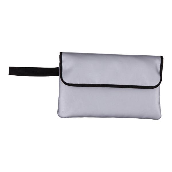 アスミックス 安心収納保管袋 A5 防炎性能 グラスファイバー素材 AX-FP100