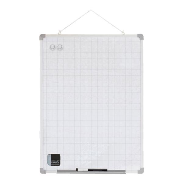 アスミックス セクションボード ホワイトボード 暗線入り(方眼) Lサイズ タテヨコ兼用 マグネット...