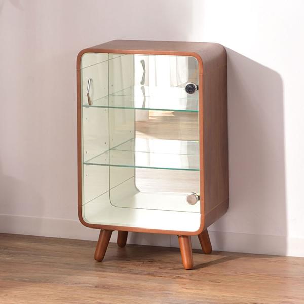 コレクションケース ショーケース ガラスケース シェルフ ラック 収納棚 収納 ガラス 扉 コレクタ...