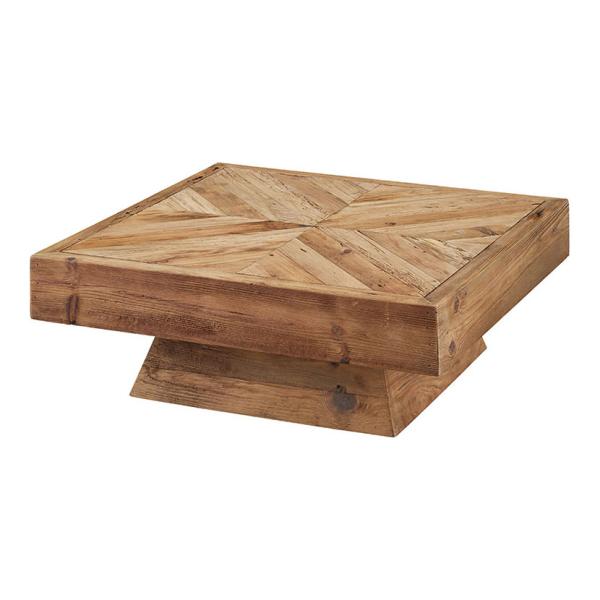 リビングテーブル 天然木 古材 センターテーブル WE-888