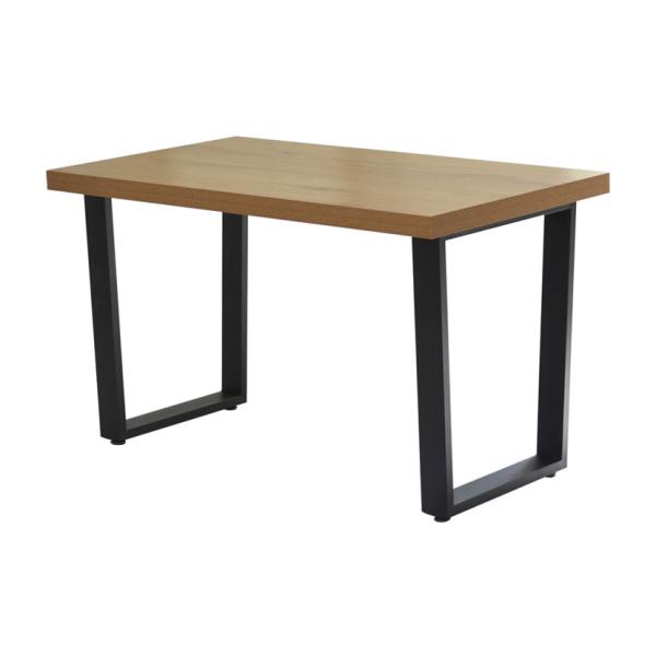 メラミンダイニングテーブル ワークデスク スチール脚 幅1200×奥行700×高さ720mm