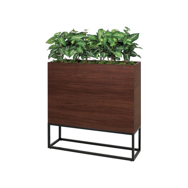 ベルク フェイクグリーン 観葉植物 人工 GR2282 グリーンパーテーション 幅1000×奥行40...