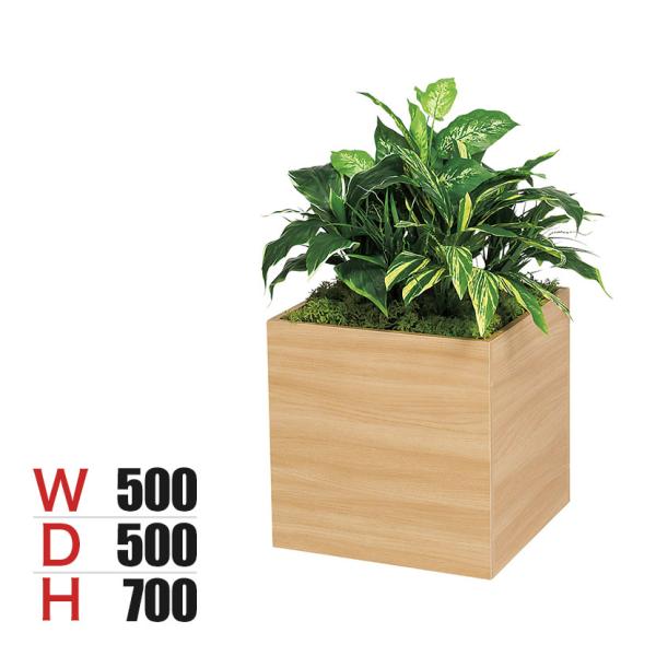 ベルク フェイクグリーン グリーンスタンド スタッキングプランター BOXプランター ナチュラル 人...