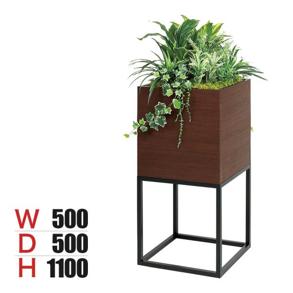 ベルク フェイクグリーン グリーンスタンド スタッキングプランター 2段タイプ BOXプランター ア...