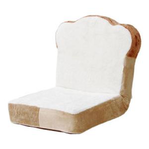 食パン座椅子 1人掛け 5段階リクライニング 低反発ウレタン日本製｜officecom