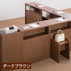 法人様限定 ハイカウンター 木製 受付カウンタ...の詳細画像5