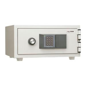 金庫 テンキー式 プッシュボタン 耐火金庫 内容量：7.8L 重量：22kg キングクラウン CPS...