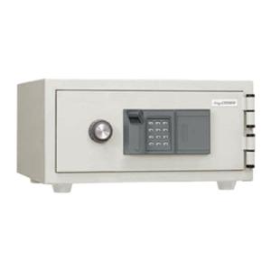 エーコー（EIKO） 家庭用 小型 耐火金庫 テンキー式 プッシュ式 A4収納