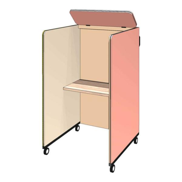 CONBOX Move3 3方パネル＋トップパネル 個別ブース 集中ブース オーラルソニック搭載 外...