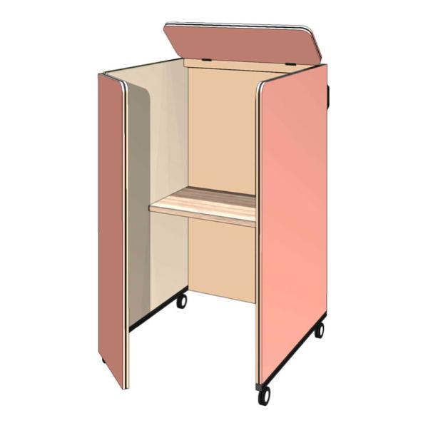 CONBOX Move4 4方パネル＋トップパネル 個別ブース 集中ブース オーラルソニック搭載 外...