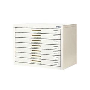 スチール製 ペーパーケース 書類整理ケース A3 7トレー