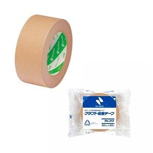 ガムテープ 紙 クラフトテープ 中量物の封かん用 幅50mm×長さ50m 1巻 ニチバン EC-31...