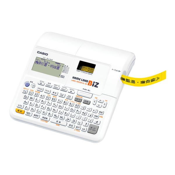 カシオ ラベルライター ネームランド Biz ACアダプター/充電池対応