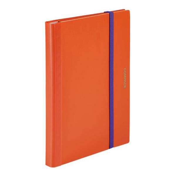 キングジム クリア−ファイルコンパック A4二つ折り 10冊セット