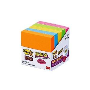 ポストイット ふせん 付箋 5色 ノート 50×50mm 1パック450枚 強粘着 スリーエム/EC...