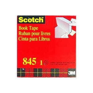 ブックテープ ラミネートテープ カバーテープ 透明 幅101.6mm 1巻 スリーエム EC-845...