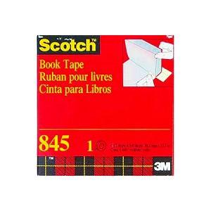 ブックテープ ラミネートテープ カバーテープ 透明 幅38.1mm 1巻 スリーエム EC-845-...