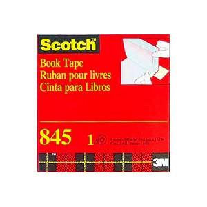 ブックテープ ラミネートテープ カバーテープ 透明 幅76.2mm 1巻 スリーエム EC-845-...