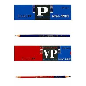 色鉛筆 色えんぴつ 青鉛筆・赤青鉛筆7/3 1ダース トンボ鉛筆 EC-8900-P