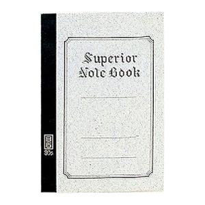 上質ノート 大学ノート B6 1冊52枚 罫線入り A罫(罫幅7mm) エコール /EC-B6-52