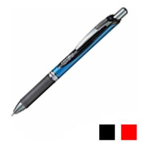 濃いめ・速乾 水性ボールペン エナージェル ニードルチップ ノック式 0.5mm 1本 ぺんてる E...